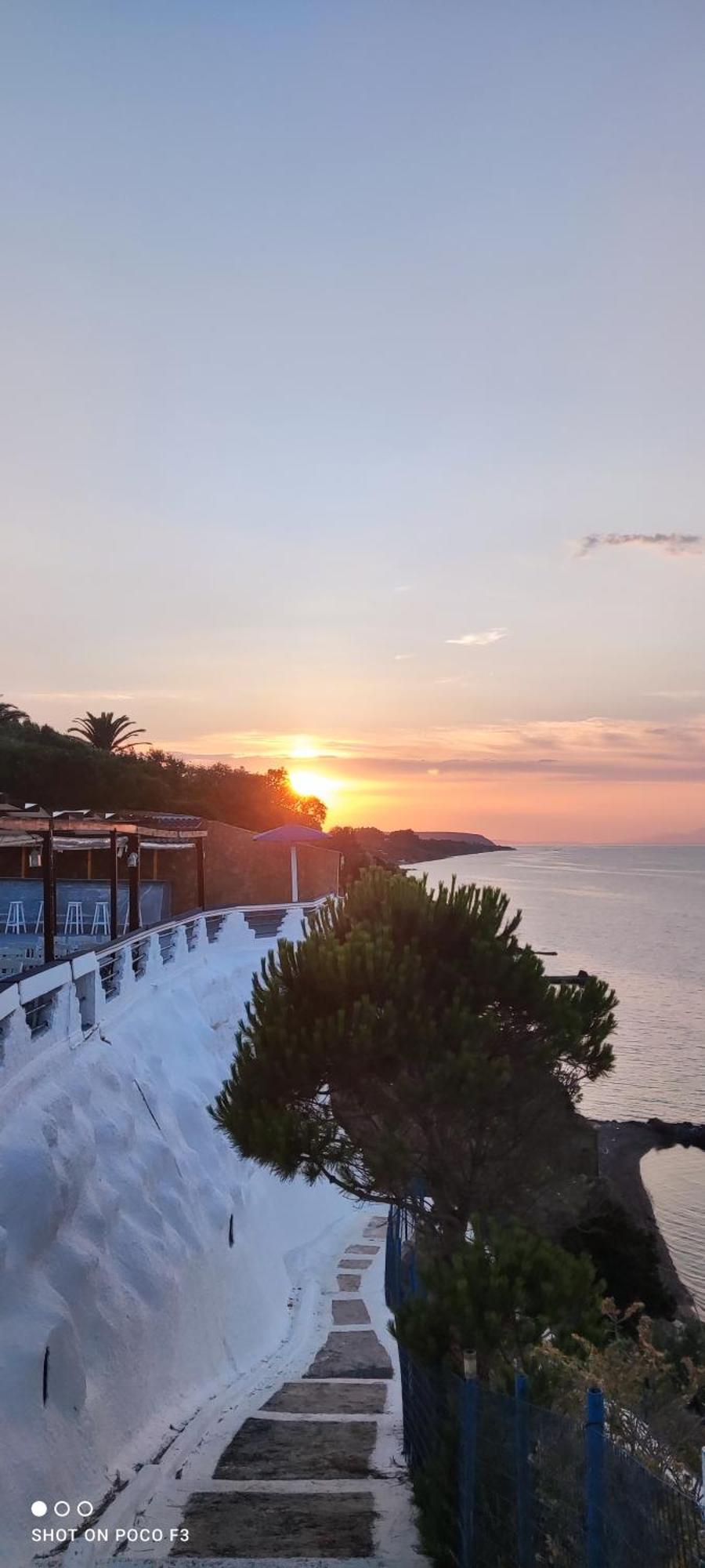 Koralli Sea View Hotel Káto Achaḯa Exterior foto