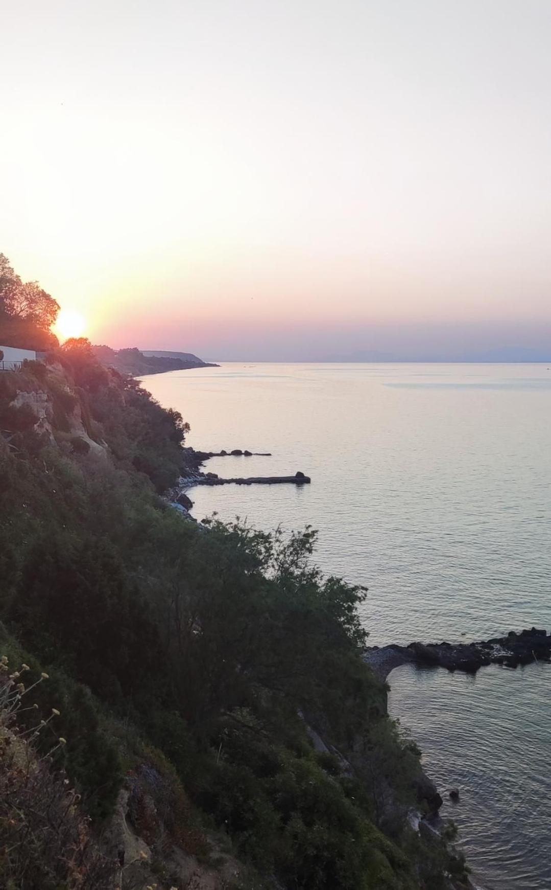 Koralli Sea View Hotel Káto Achaḯa Exterior foto